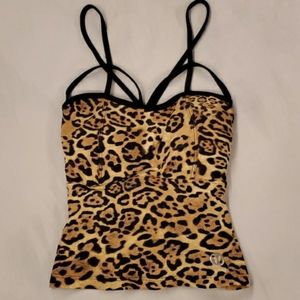 NWOT💥 cheetah print athletic tank top